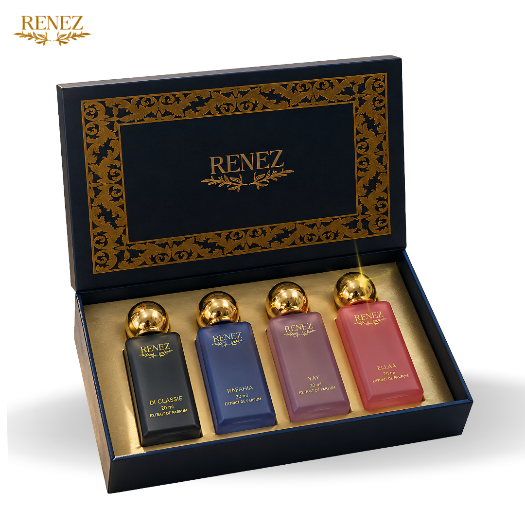 Renez Luxury Perfume Gift Set – Extrait De Parfum Collection (4 x 20ml)